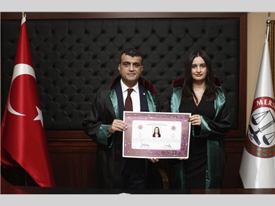 32 STAJYER AVUKATIMIZ CÜBBE GİYDİ