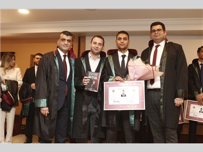 32 STAJYER AVUKATIMIZ CÜBBE GİYDİ