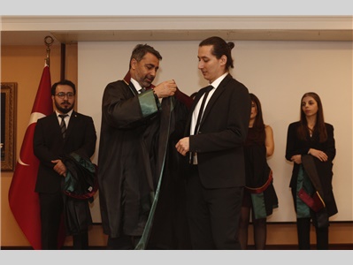 32 STAJYER AVUKATIMIZ CÜBBE GİYDİ