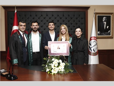 32 STAJYER AVUKATIMIZ CÜBBE GİYDİ