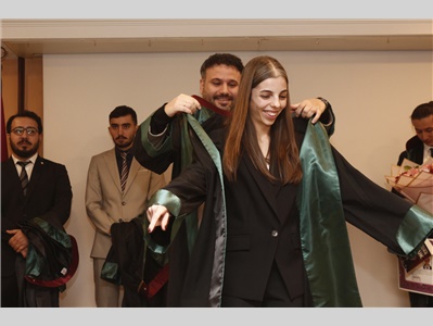 32 STAJYER AVUKATIMIZ CÜBBE GİYDİ