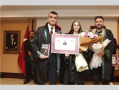 32 STAJYER AVUKATIMIZ CÜBBE GİYDİ