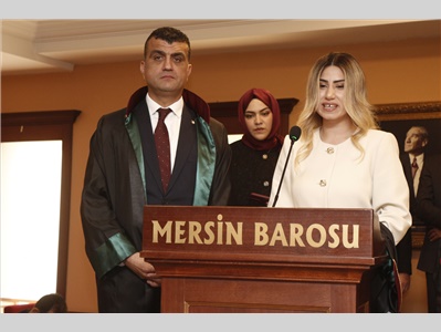 32 STAJYER AVUKATIMIZ CÜBBE GİYDİ