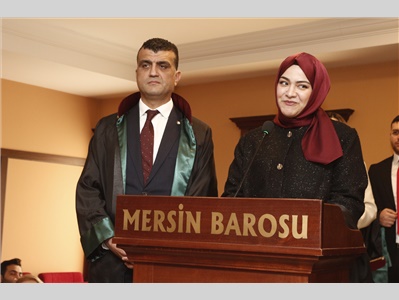 32 STAJYER AVUKATIMIZ CÜBBE GİYDİ