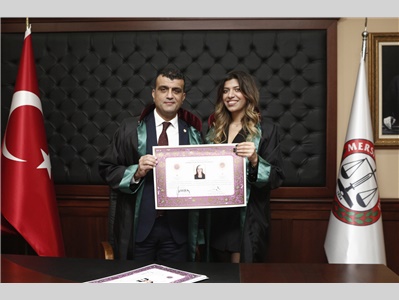 32 STAJYER AVUKATIMIZ CÜBBE GİYDİ