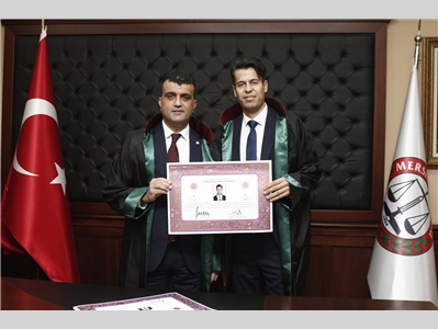 32 STAJYER AVUKATIMIZ CÜBBE GİYDİ