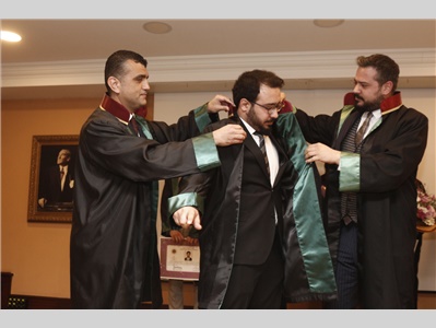 32 STAJYER AVUKATIMIZ CÜBBE GİYDİ