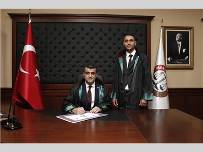 32 STAJYER AVUKATIMIZ CÜBBE GİYDİ