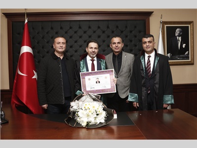 22 STAJYER AVUKATIMIZ CÜBBE GİYDİ