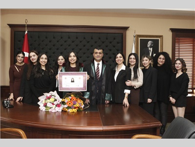22 STAJYER AVUKATIMIZ CÜBBE GİYDİ
