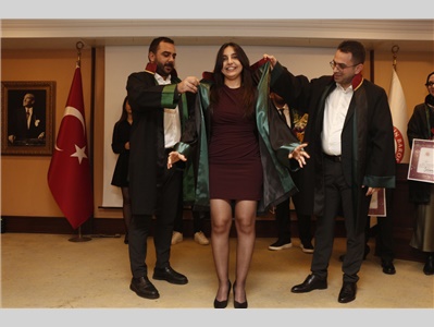 22 STAJYER AVUKATIMIZ CÜBBE GİYDİ