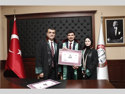 22 STAJYER AVUKATIMIZ CÜBBE GİYDİ