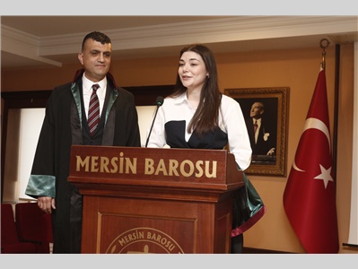 22 STAJYER AVUKATIMIZ CÜBBE GİYDİ