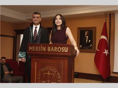 22 STAJYER AVUKATIMIZ CÜBBE GİYDİ