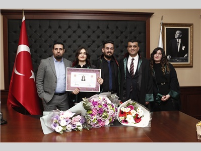 22 STAJYER AVUKATIMIZ CÜBBE GİYDİ