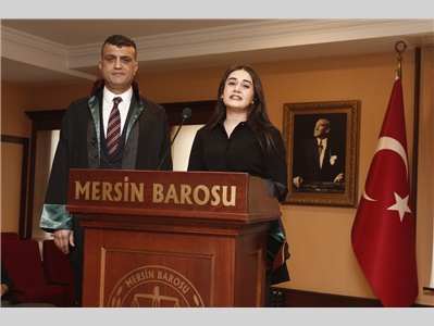 22 STAJYER AVUKATIMIZ CÜBBE GİYDİ