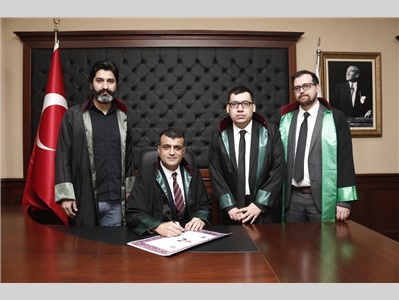 22 STAJYER AVUKATIMIZ CÜBBE GİYDİ