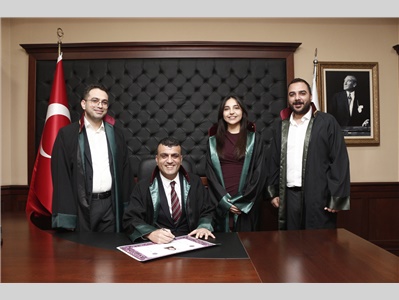 22 STAJYER AVUKATIMIZ CÜBBE GİYDİ