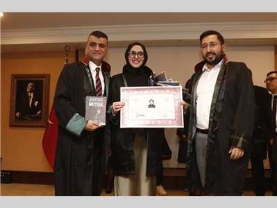 22 STAJYER AVUKATIMIZ CÜBBE GİYDİ