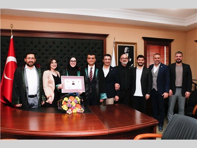 22 STAJYER AVUKATIMIZ CÜBBE GİYDİ
