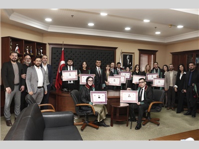 22 STAJYER AVUKATIMIZ CÜBBE GİYDİ