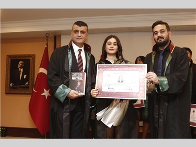 22 STAJYER AVUKATIMIZ CÜBBE GİYDİ