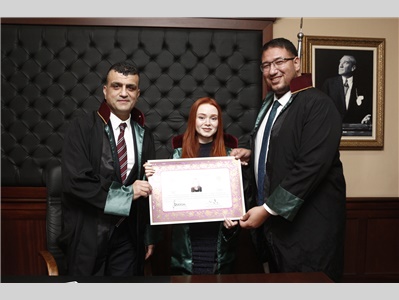 22 STAJYER AVUKATIMIZ CÜBBE GİYDİ