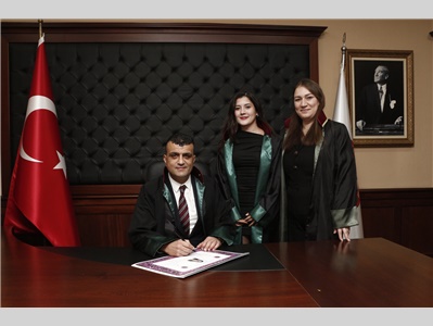 22 STAJYER AVUKATIMIZ CÜBBE GİYDİ