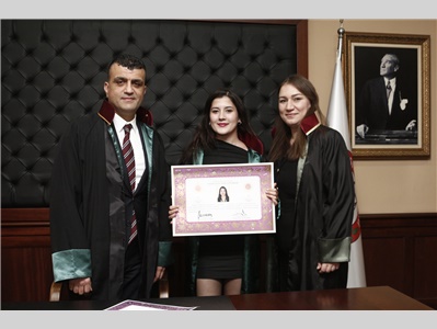 22 STAJYER AVUKATIMIZ CÜBBE GİYDİ