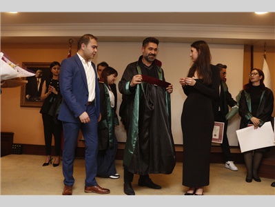 22 STAJYER AVUKATIMIZ CÜBBE GİYDİ