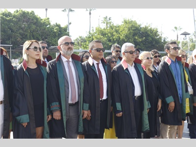 MERSİN BAROSU 2024-2025 ADLİ YIL AÇILIŞ TÖRENİ DÜZENLEDİ: