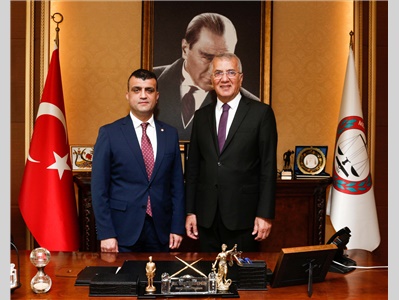 MEZİTLİ BELEDİYE BAŞKANI NEŞET TARHAN ZİYARET ETTİ