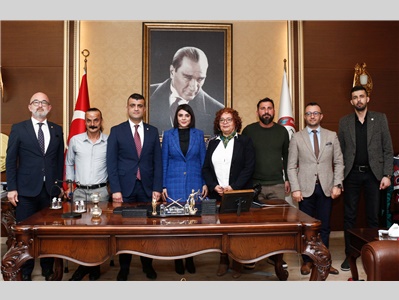 TKP MERSİN ADAYLARINDAN ZİYARET