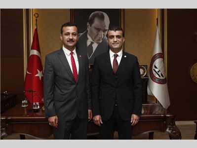 ZAFER PARTİSİ TOROSLAR BELEDİYE BAŞKAN ADAYI ZİYA ÖZMEN'DEN ZİYARET