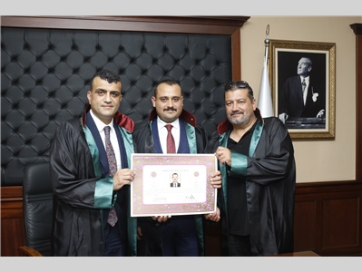 8 STAJYER AVUKATIMIZ CÜBBE GİYDİ