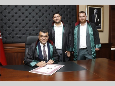 8 STAJYER AVUKATIMIZ CÜBBE GİYDİ