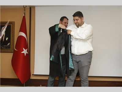 8 STAJYER AVUKATIMIZ CÜBBE GİYDİ