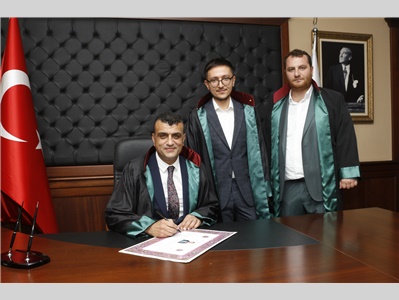 8 STAJYER AVUKATIMIZ CÜBBE GİYDİ