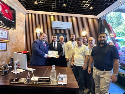 MESLEKTAŞIMIZIN YENİ OFİSİ HAYIRLI OLSUN