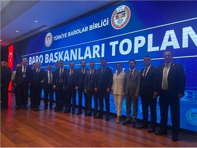 BARO BAŞKANIMIZ AV. GAZİ ÖZDEMİR’DEN, MERSİN CUMHURİYET BAŞSAVCISI SAYIN AHMET ÇELİKKOL’A VEDA ZİYARETİ