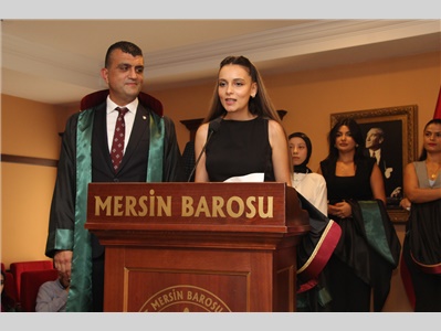 18 STAJYER AVUKATIMIZ, AVUKATLIK RUHSATNAMELERİNİ ALDI