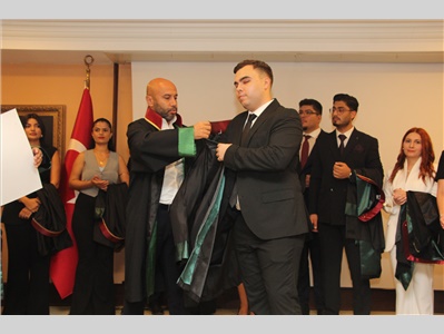 18 STAJYER AVUKATIMIZ, AVUKATLIK RUHSATNAMELERİNİ ALDI