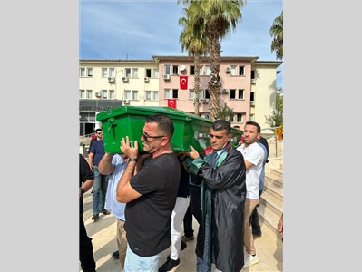 MESLEKTAŞIMIZ AV. HÜSEYİN YANIK’I SON YOLCULUĞUNA UĞURLADIK