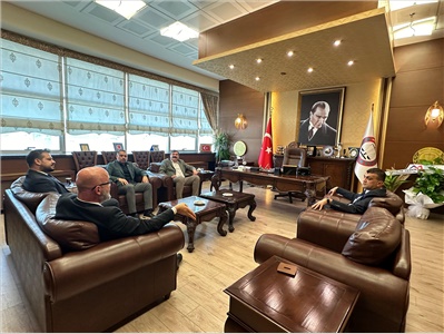 TOROSLAR BELEDİYE BAŞKANI ABDURRAHMAN YILDIZ'DAN ZİYARET