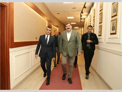 TOROSLAR BELEDİYE BAŞKANI ABDURRAHMAN YILDIZ'DAN ZİYARET