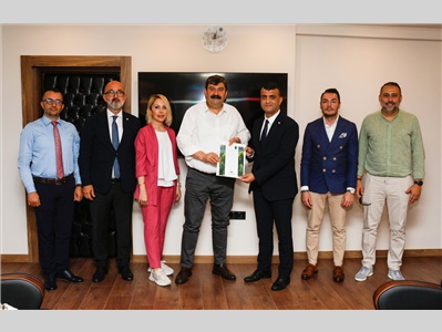 BARO YÖNETİMİMİZDEN TOROSLAR BELEDİYESİ'NE ZİYARET