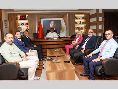 BARO YÖNETİMİMİZDEN TOROSLAR BELEDİYESİ'NE ZİYARET