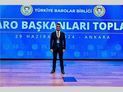 55. BARO BAŞKANLARI TOPLANTISI YAPILDI