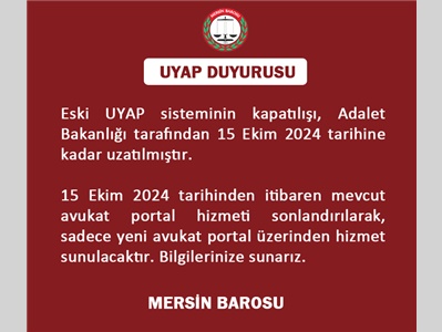 YENİ UYAP SİSTEMİ
