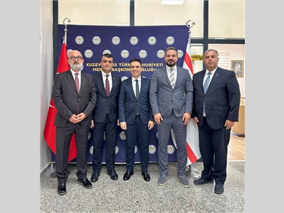 BARO YÖNETİMİNDEN, KKTC MERSİN BAŞKONSOLOSU EREK ÇAĞATAY’A ZİYARET
